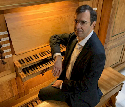 Josep Vicent Giner en el festival Kathedraal