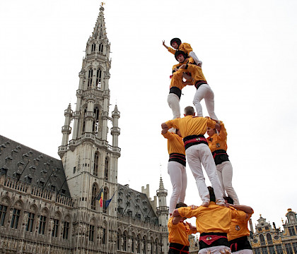 Los Mannekes de Brussel·les en Ostende